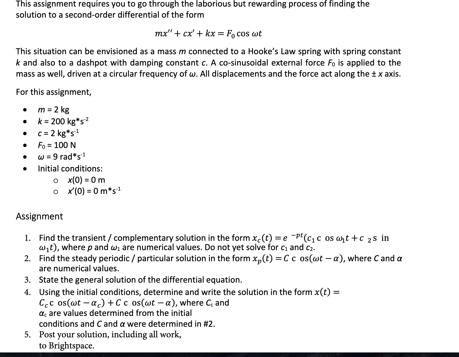 Solved This assignment requires you to go ﻿through the | Chegg.com