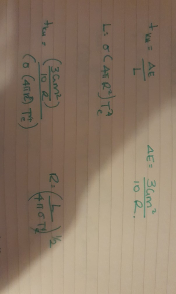 Solved For 1 Solar Mass Star Ref Is To An Introduction T Chegg Com