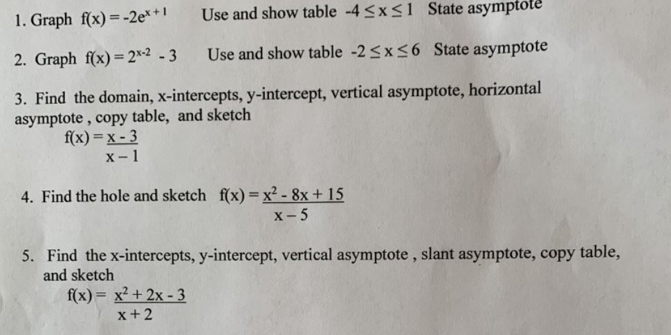 I Need The Answer For 5 I Need The Table Using A Chegg Com
