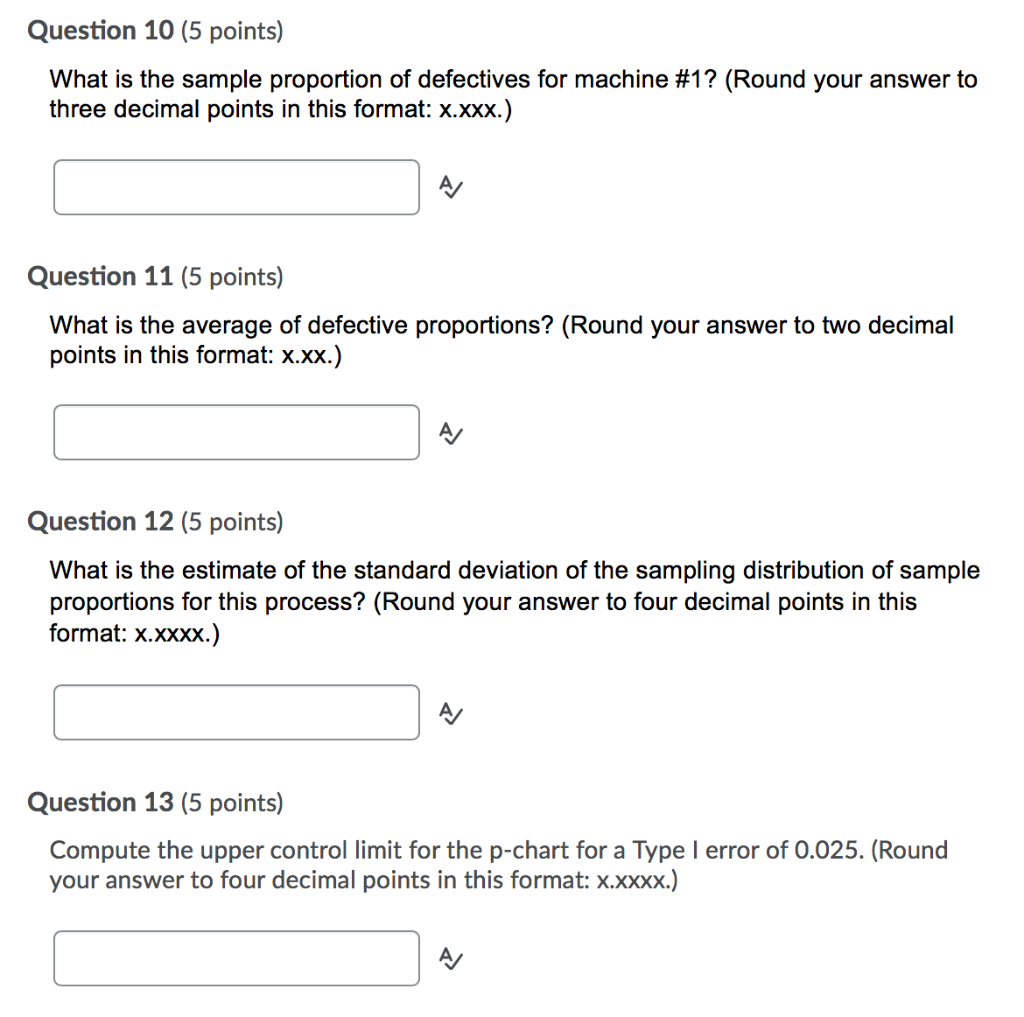 Solved A quality analyst wants to construct a control chart | Chegg.com