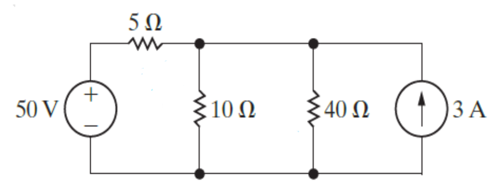 Solved find the current across each resistor using KVL and | Chegg.com