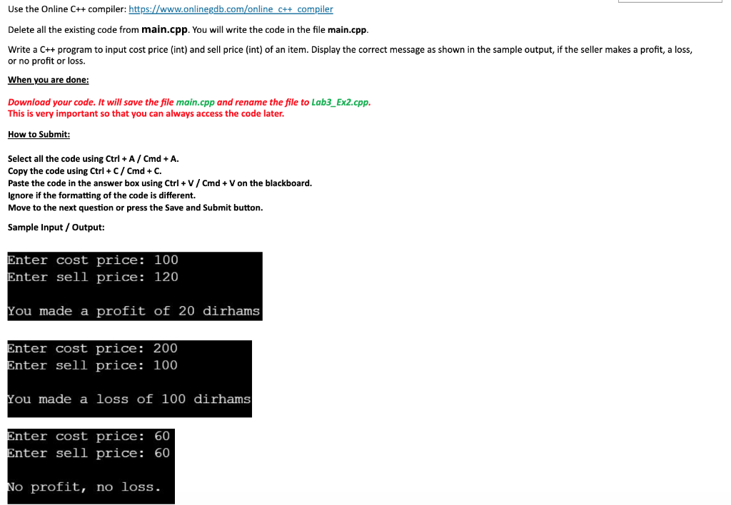 online c++ compiler with output