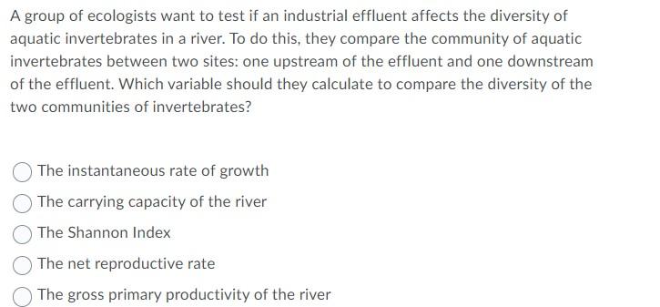 Solved Which of the following would most likely lead to a | Chegg.com