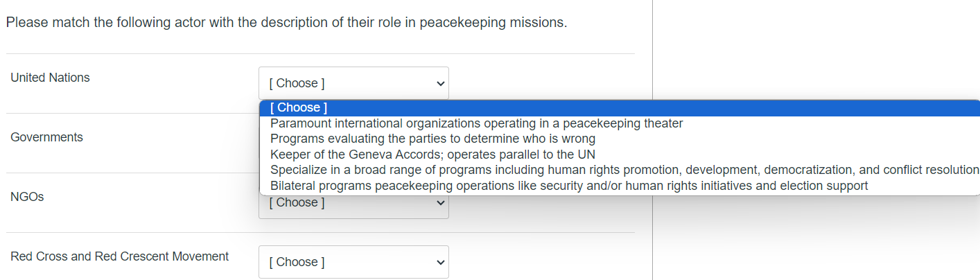 UN peacekeeping operations and parallel operations: Protection of