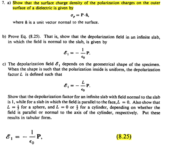 Afirmar Cirugía Condimento Solved 7. a) Show that the surface charge density of the | Chegg.com