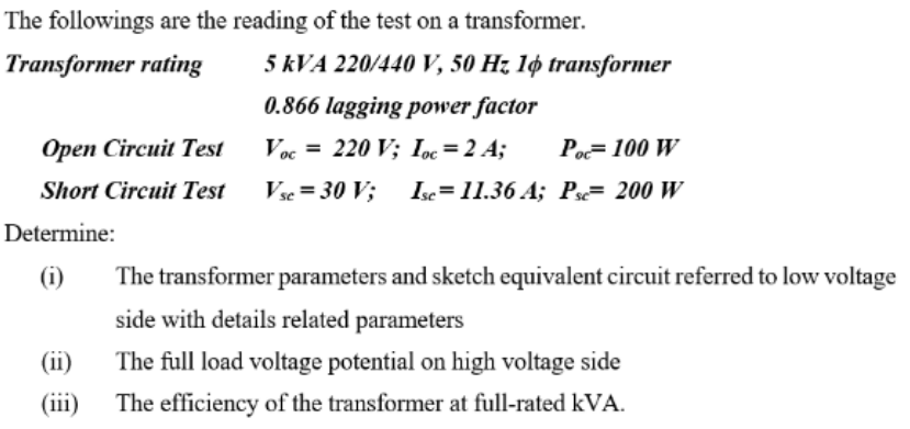 Solved The Followings Are The Reading Of The Test On A | Chegg.com