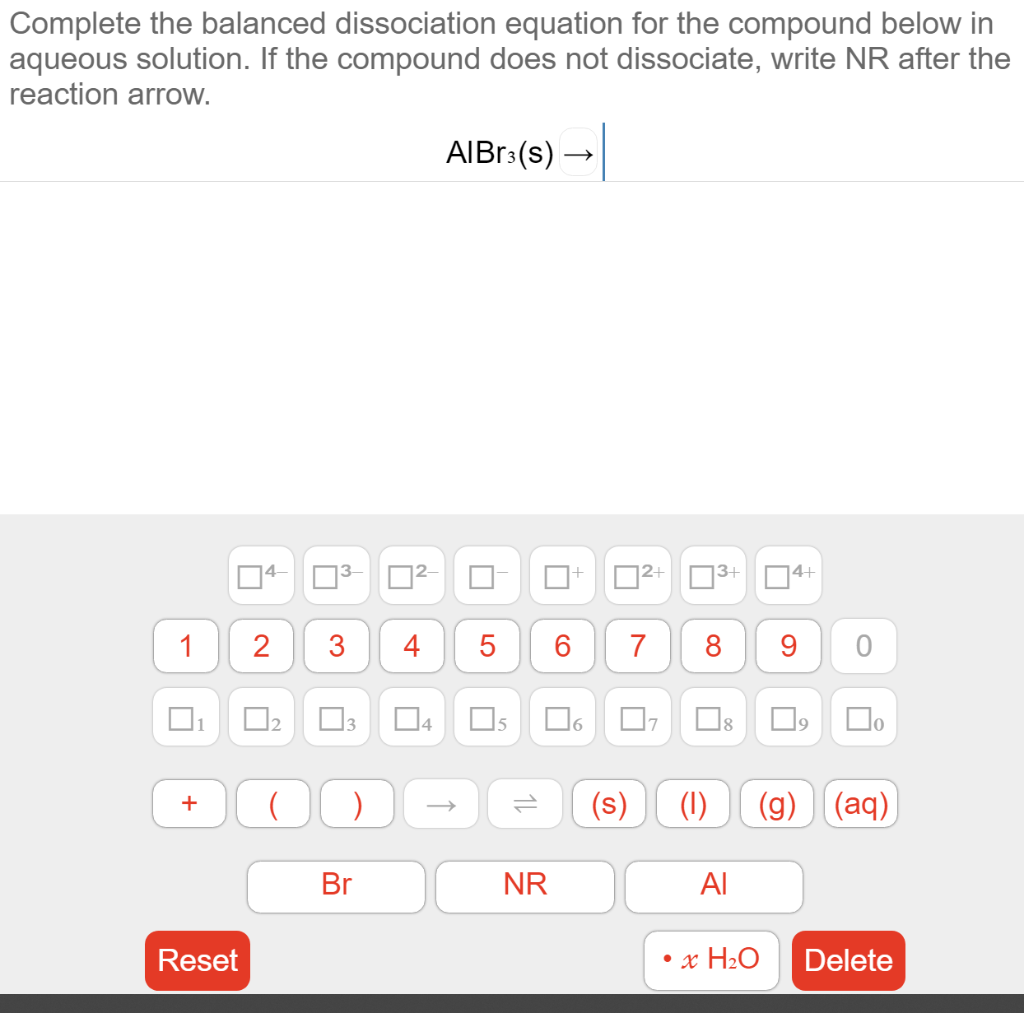 solved-complete-the-balanced-dissociation-equation-for-the-chegg