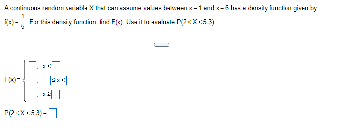 Solved A continuous random variable X that can assume values | Chegg.com