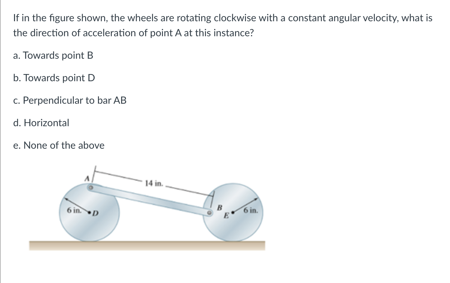 Solved 2. The gear rolls on the fixed rack with an angular | Chegg.com