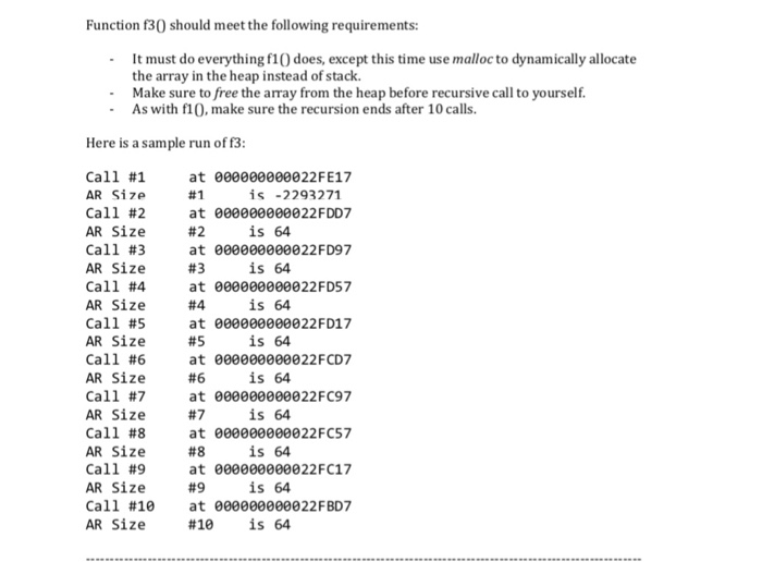 Problem Description: You are to write a simple C | Chegg.com