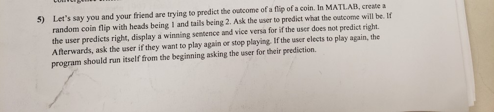 will you be my friend matlab