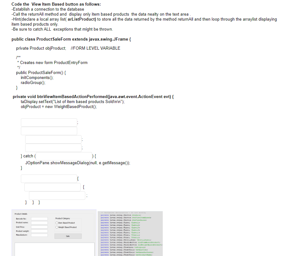 Uestion 6 A Data Access Class Associated With The | Chegg.com