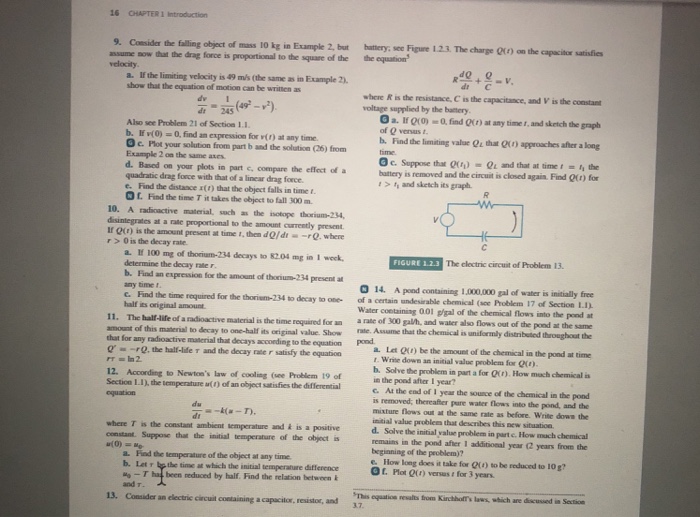 Solved Problems O 1 Solve each of the following initial | Chegg.com