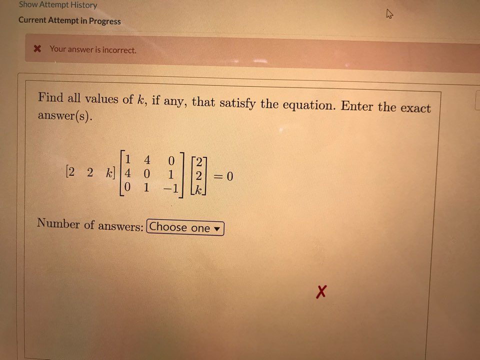 Solved Show Attempt History Current Attempt in Progress X | Chegg.com