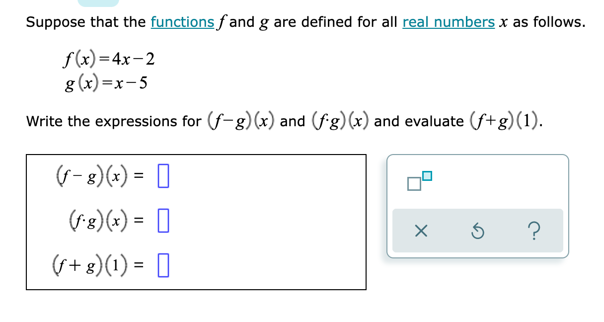 solved-suppose-that-the-functions-f-and-g-are-defined-for-chegg