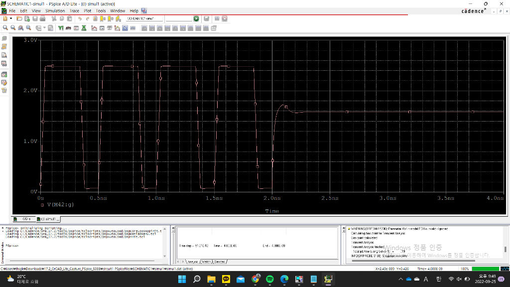 Solved Why is my ring oscillator not oscillating? I am