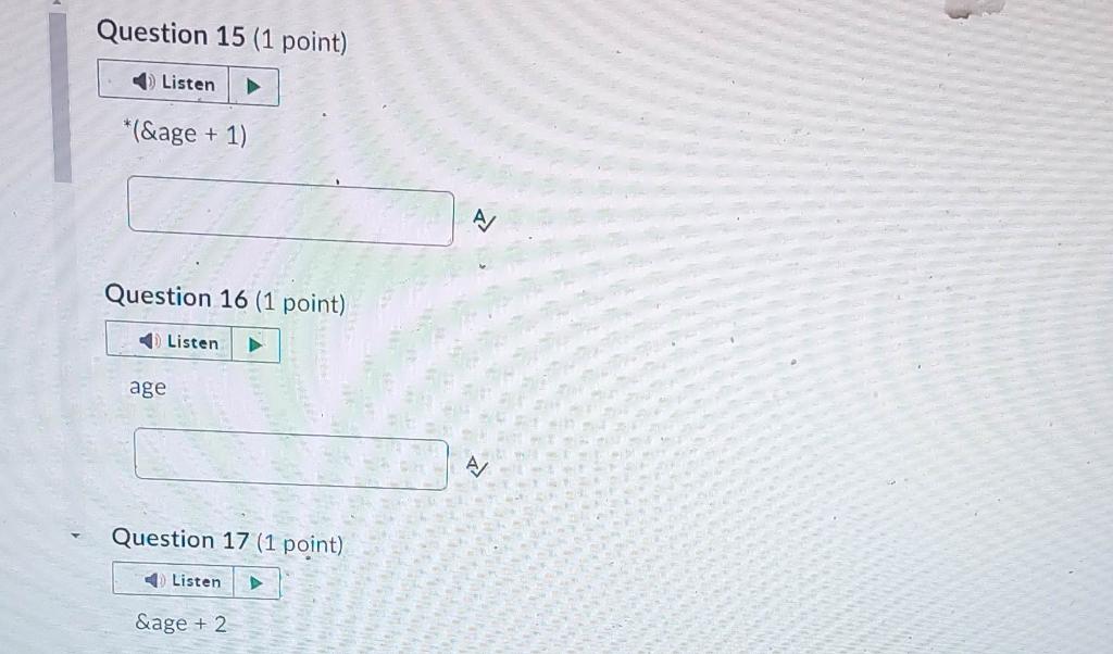 Solved The dereference operator * can be applied to any | Chegg.com