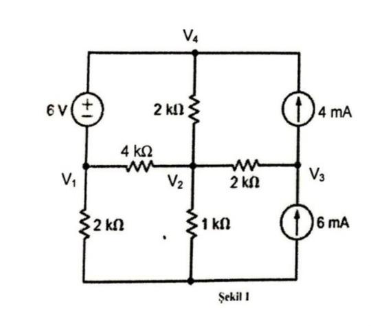 Solved Q1. In the super node circuit in Figure 1, find the | Chegg.com