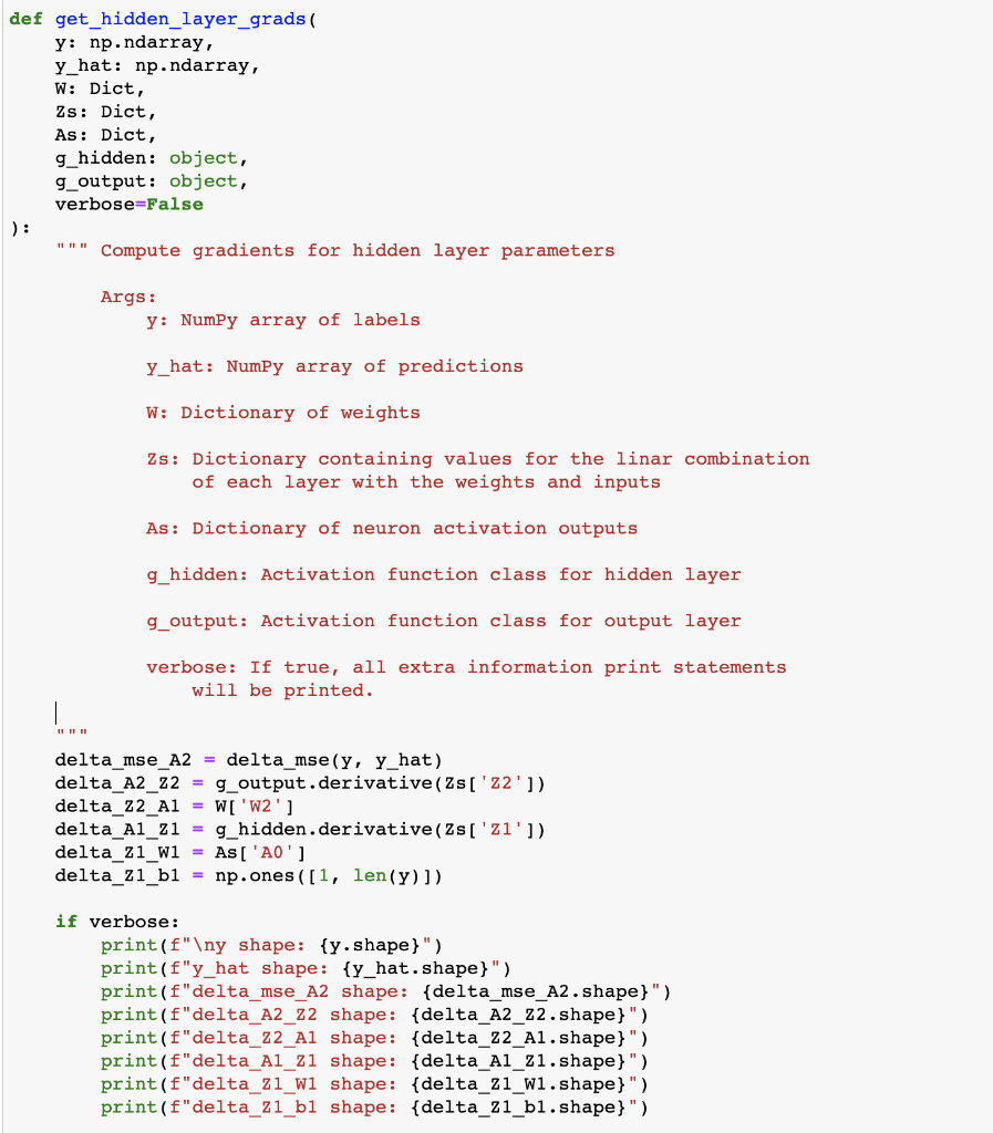 Solved Each of the partial derivatives map to the following | Chegg.com
