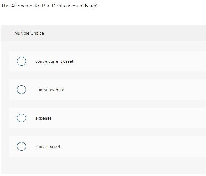 solved-the-allowance-for-bad-debts-account-is-a-n-multiple-chegg