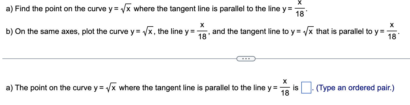 solved-the-line-y-3x-b-is-tangent-to-the-graph-of-y-x-at-the-chegg