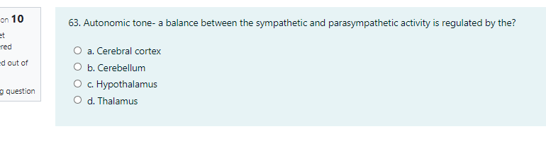 Solved Question 1 65. In the upper motor neuron lesions the | Chegg.com