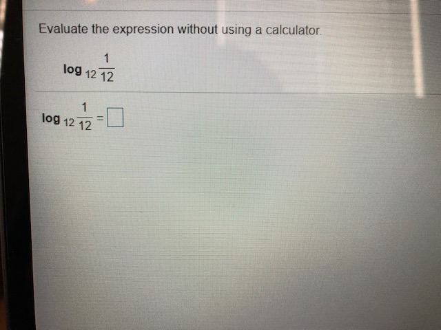 Solved Evaluate the expression without using a calculator. 1 | Chegg.com