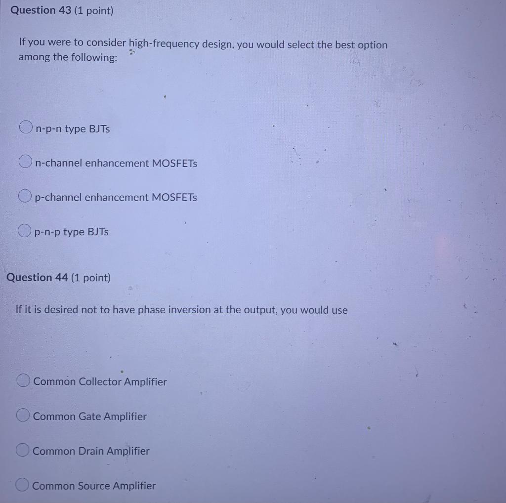 Solved You are required to design an amplifier providing a | Chegg.com