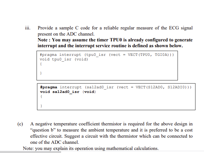 Solved Question 1 (a) Analog To Digital Conversion Can Be | Chegg.com