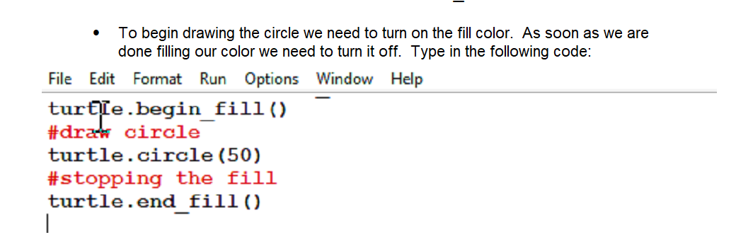 Solved Turtle Lab #2 (python) General Directions In this lab | Chegg.com