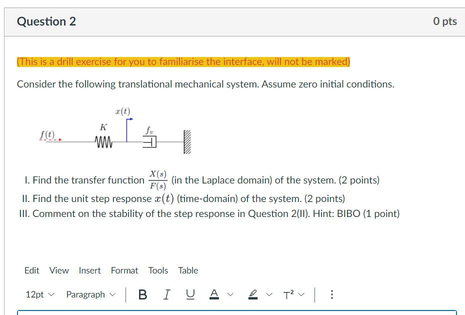 Solved (This is a drill exercise for you to familiarise the | Chegg.com