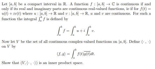Solved Let a, b be a compact interval in R. A function f a, | Chegg.com