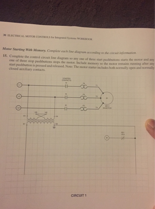 Solved 30 ELECTRICAL MOTOR CONTROLS for Integrated Systems
