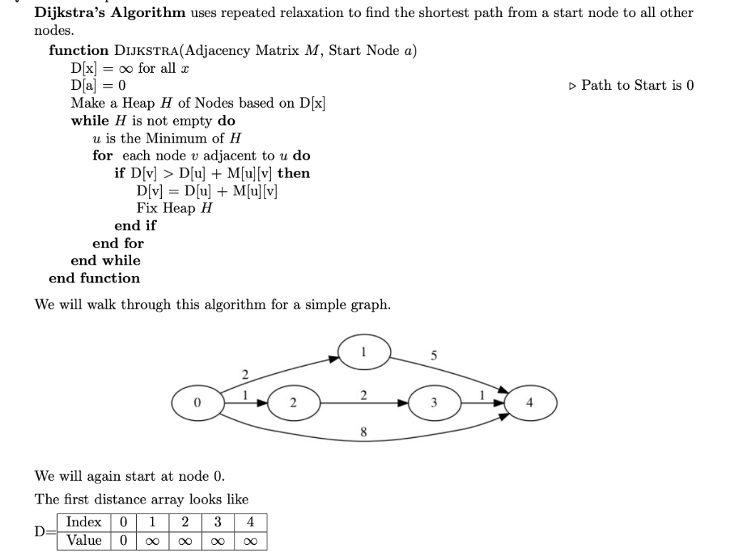 Solved a) We currently have 5 nodes we don’t know the | Chegg.com