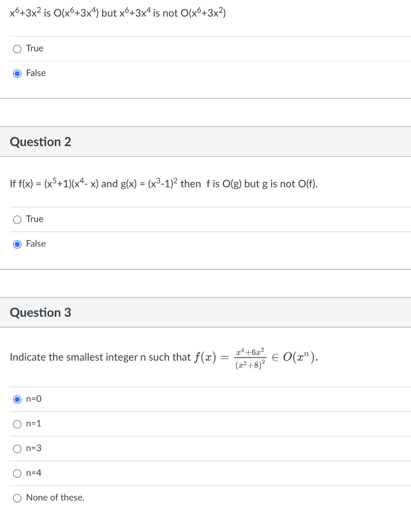 solved-x6-3x2-is-o-x6-3x4-but-x6-3x4-is-not-o-x6-3x2-true-chegg