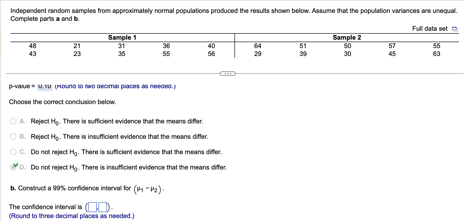 solved-independent-random-samples-from-approximately-normal-chegg