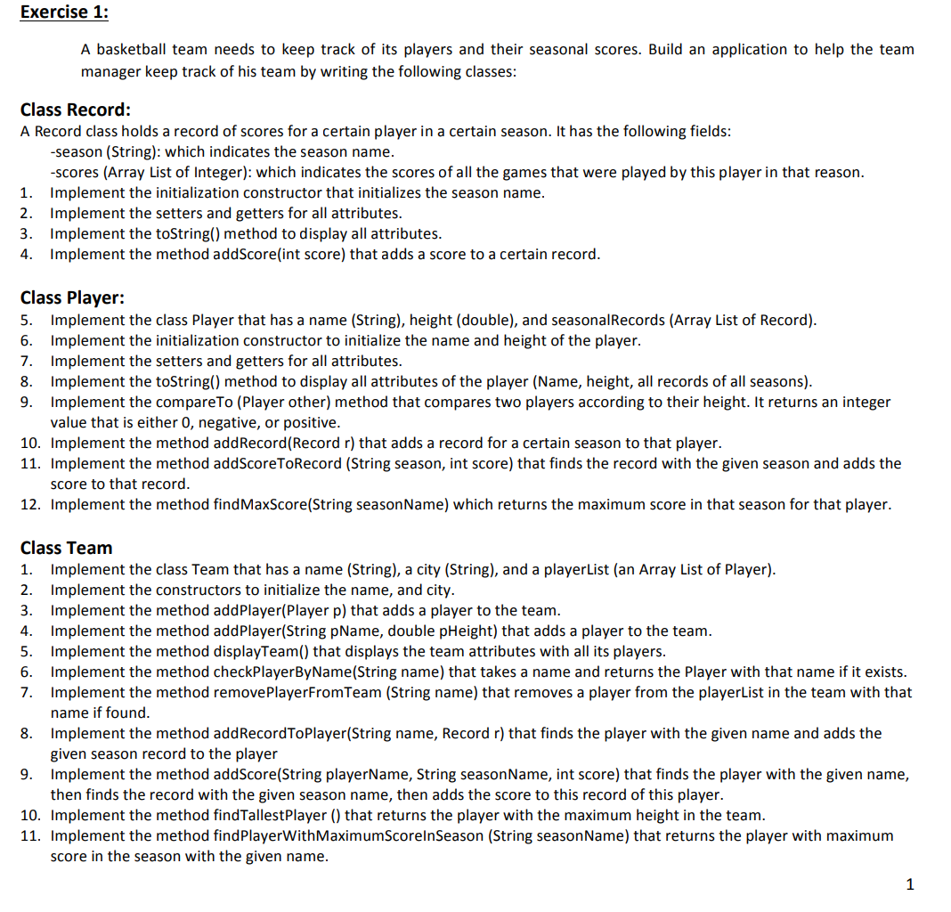 this is our assignment : Most of the code is written, | Chegg.com
