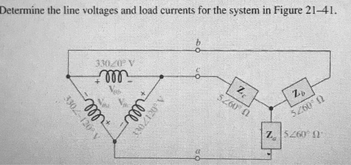 Solved Three-Phase Source/Load Analysis 9. Determine the | Chegg.com