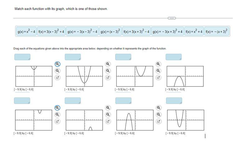 Solved Match Each Function With Its Graph Which Is One Of 2438