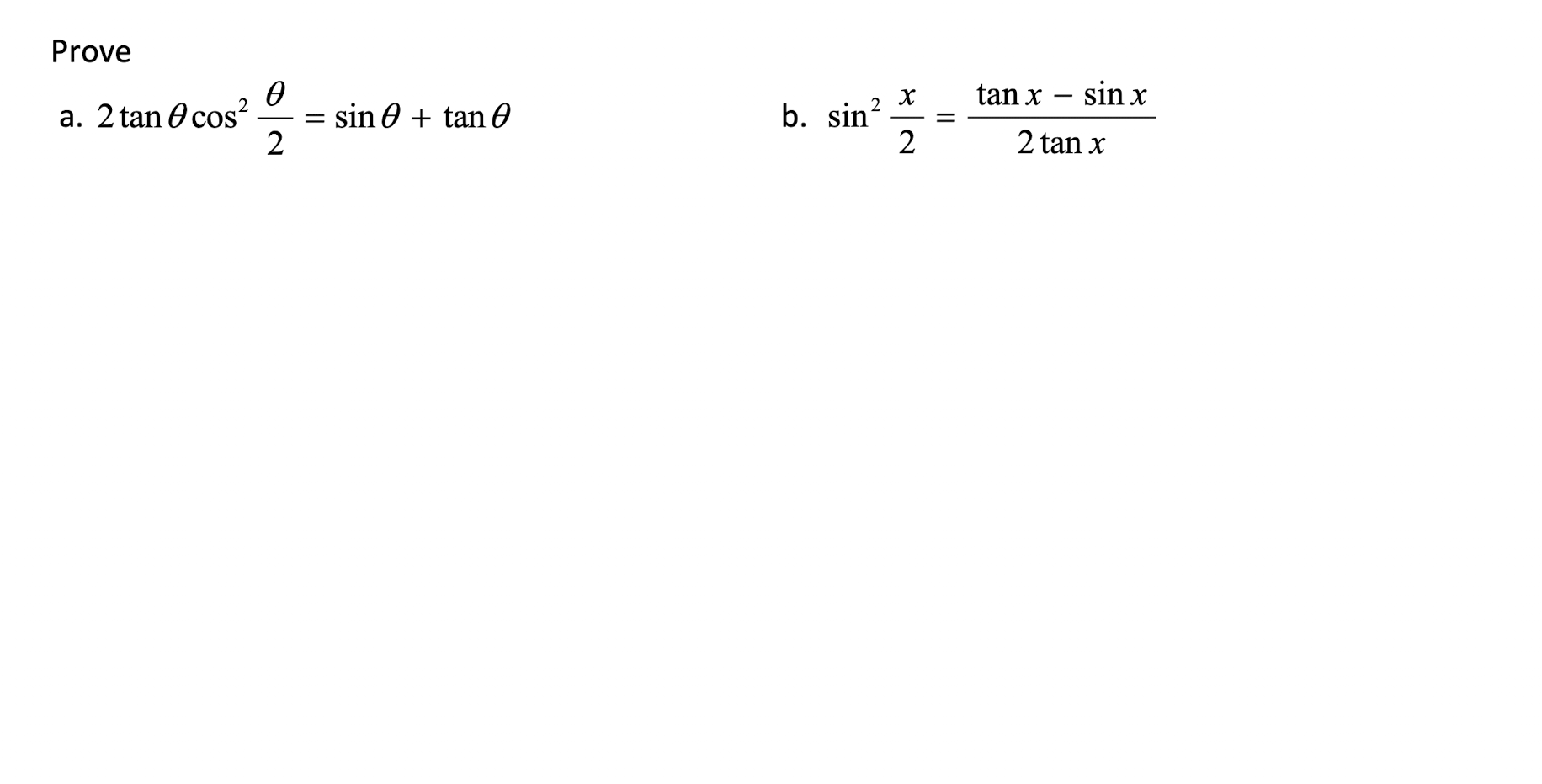 3 tan(x) = 2 sin(2x) from 0 2π)