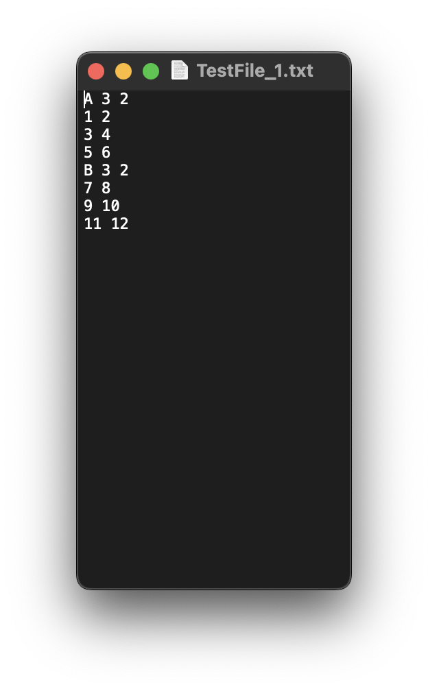 Solved 1. I need to read from the txt file 2. output the | Chegg.com