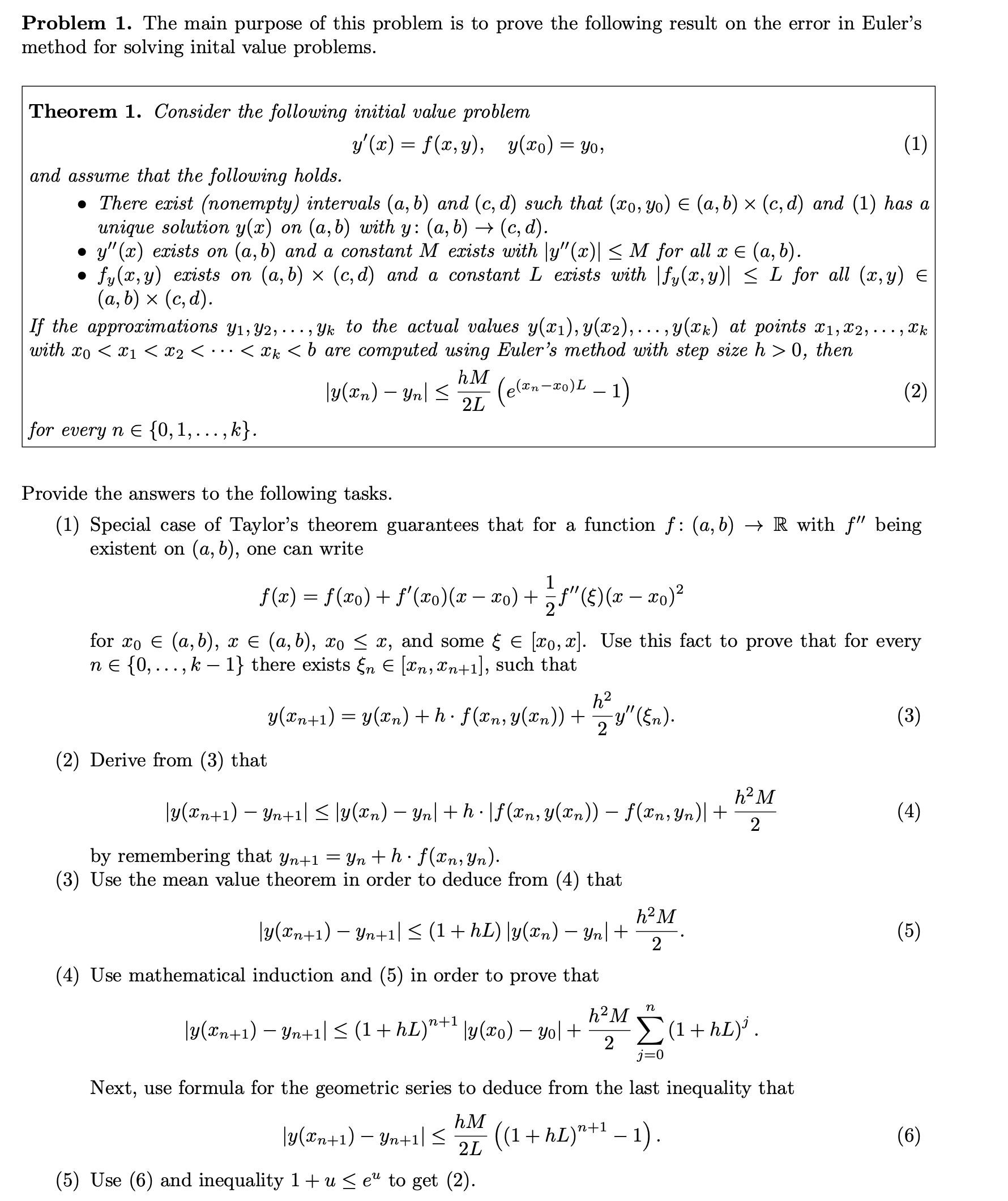 Solved Problem 1. The main purpose of this problem is to | Chegg.com