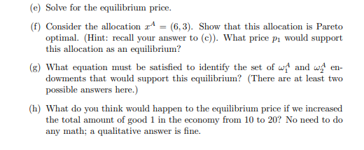 Problem 2 Consider A Pure Exchange Economy, With Two | Chegg.com