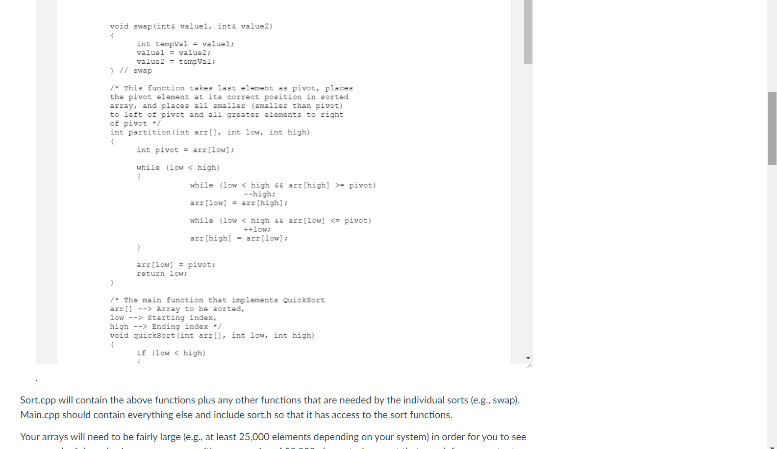 Implement Bubble Sort in C - QnA Plus