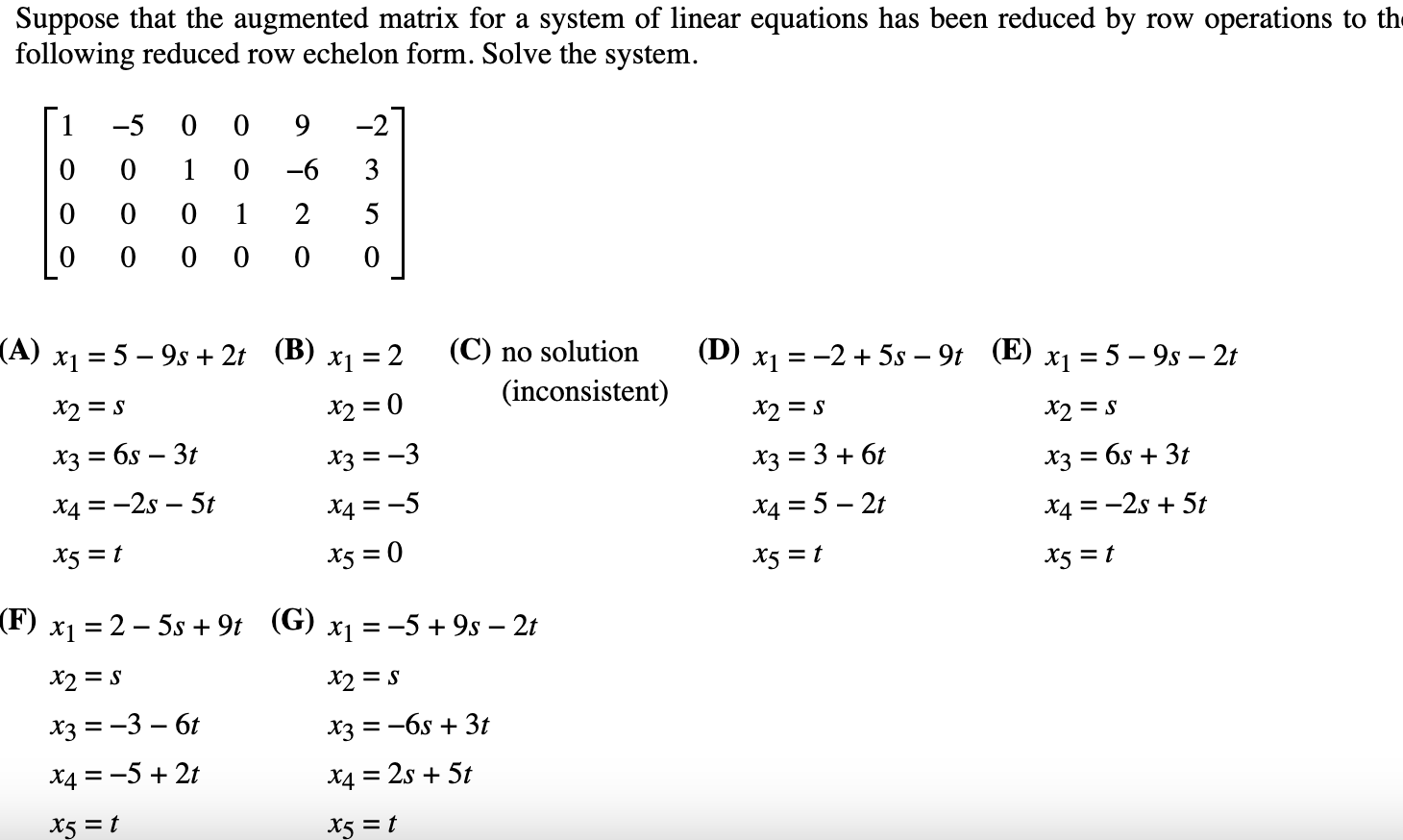 solved-suppose-that-the-augmented-matrix-for-a-system-of-chegg