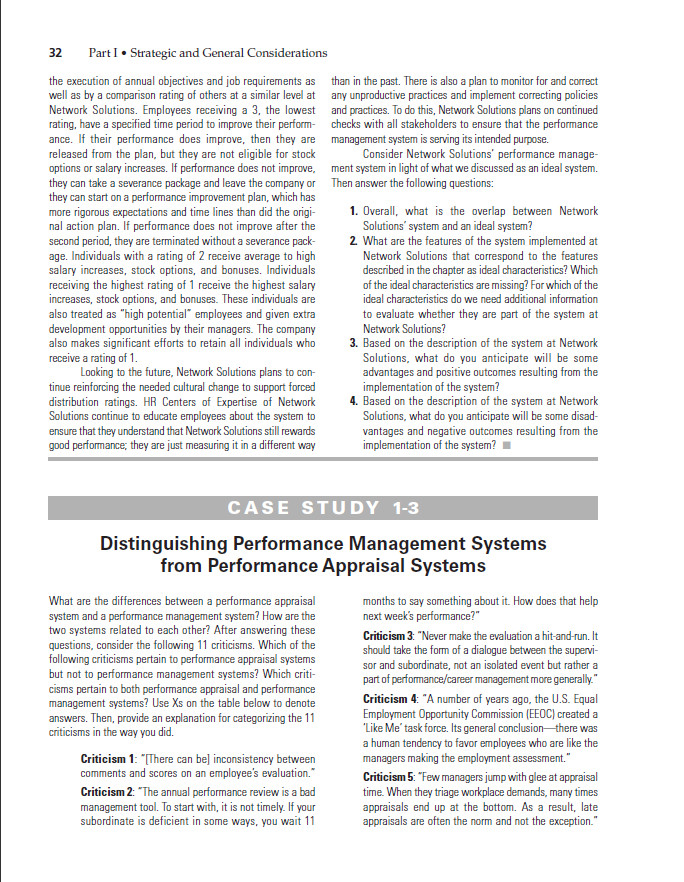 performance management research case study