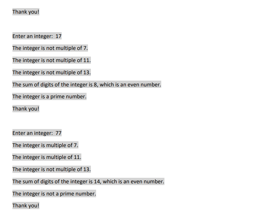 Solved 1. Define a class myInt that has an integer variable | Chegg.com