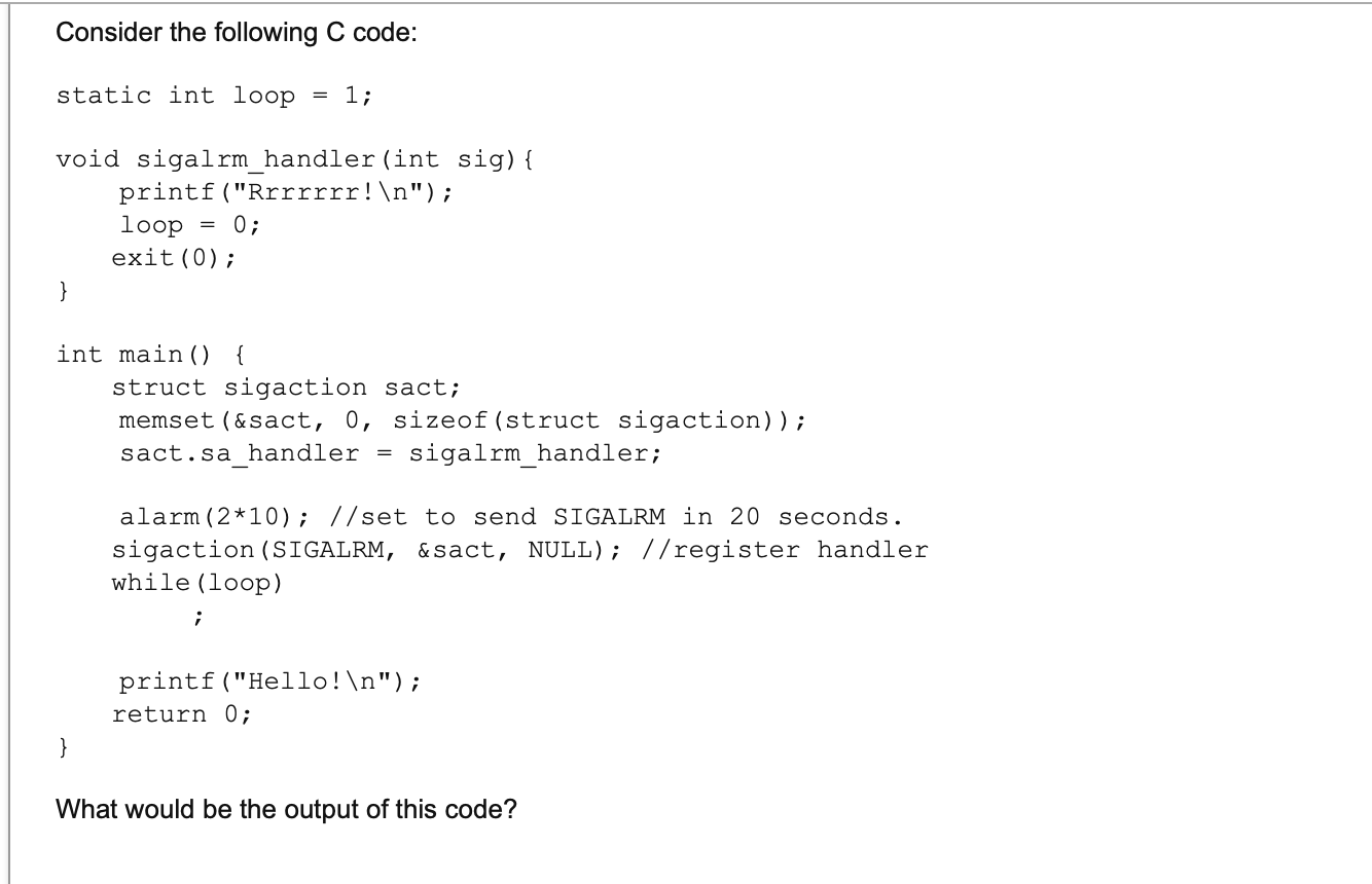 solved-what-would-be-the-output-of-this-code-i-option-1-a-chegg