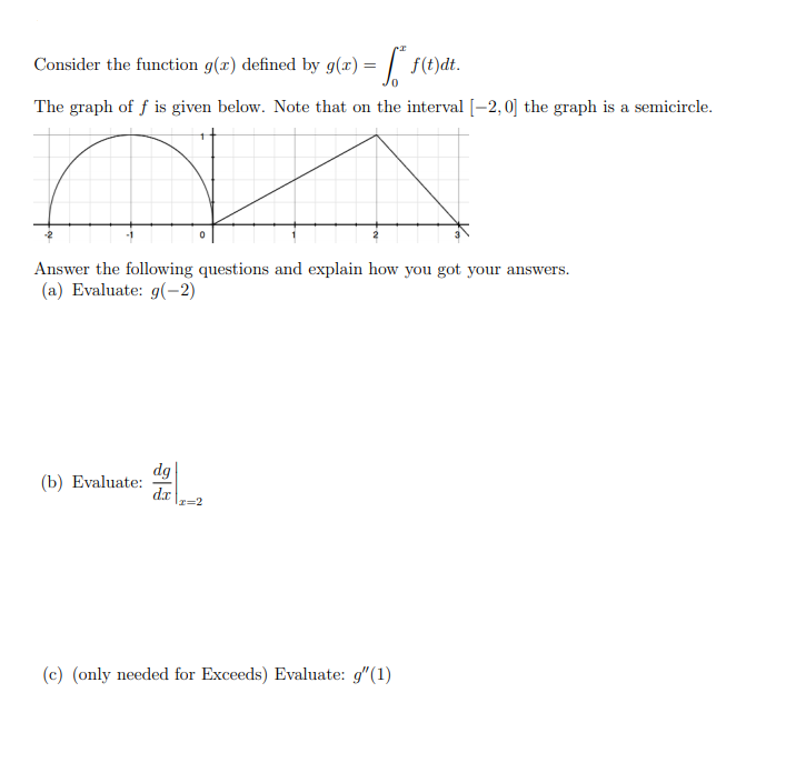 Solved Consider The Function 9 E Defined By G X [