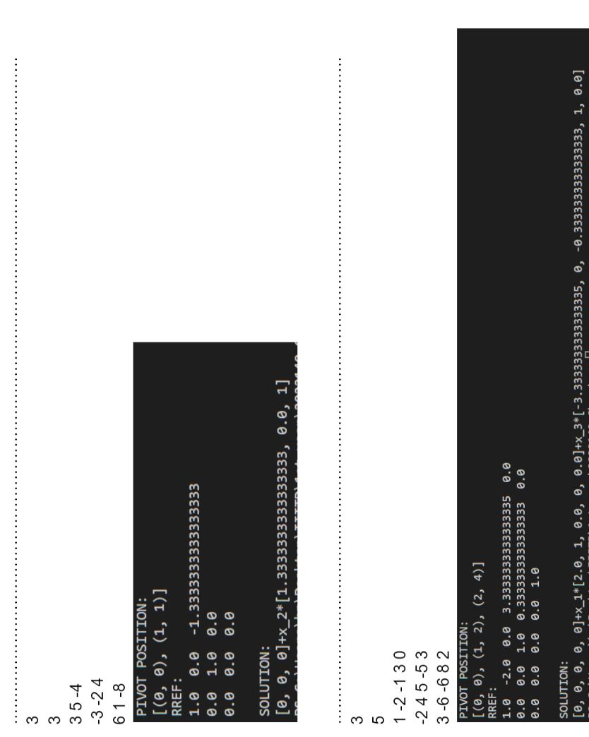 Solved Write a program in Python to solve the homogenous | Chegg.com